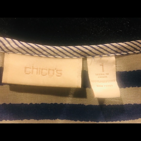Chico’s size 1 top - Picture 2 of 7